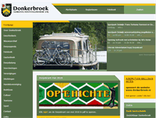Tablet Screenshot of donkerbroek.nl